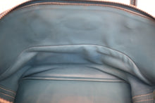 将图片加载到图库查看器,HERMES BOLIDE 35 Clemence leather Blue □G刻印 700120002