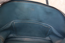 将图片加载到图库查看器,HERMES BOLIDE 35 Clemence leather Blue □G刻印 700120002