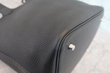 将图片加载到图库查看器,HERMES PICOTIN LOCK MM Clemence leather Black A刻印 Hand bag 800060210