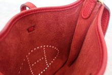 画像をギャラリービューアに読み込む, HERMES/エルメス エブリンTPM トリヨンクレマンス ルージュガランス □O刻印 ショルダーバッグ 700100142