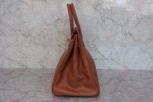 画像をギャラリービューアに読み込む, HERMES/エルメス バーキン35 クシュベル ゴールド □D刻印 ハンドバッグ 800090208