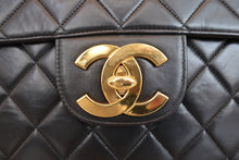 将图片加载到图库查看器,CHANEL/香奈儿 中号CF 单盖包 链条包 羊皮 Black/Gold hadware(黑色/金色金属) 肩背包 700030142