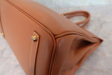 画像をギャラリービューアに読み込む, HERMES/エルメス バーキン35 クシュベル ゴールド □D刻印 ハンドバッグ 800090208