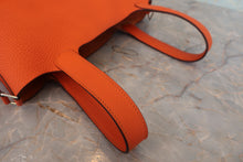 将图片加载到图库查看器,HERMES PICOTIN LOCK PM Clemence leather Orange poppy A刻印 Hand bag 800020131