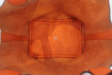将图片加载到图库查看器,HERMES PICOTIN LOCK PM Clemence leather Orange poppy A刻印 Hand bag 800020131