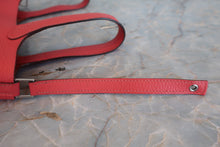 将图片加载到图库查看器,HERMES PICOTIN LOCK PM Clemence leather Rouge pivoine T Engraving Hand bag 800060159