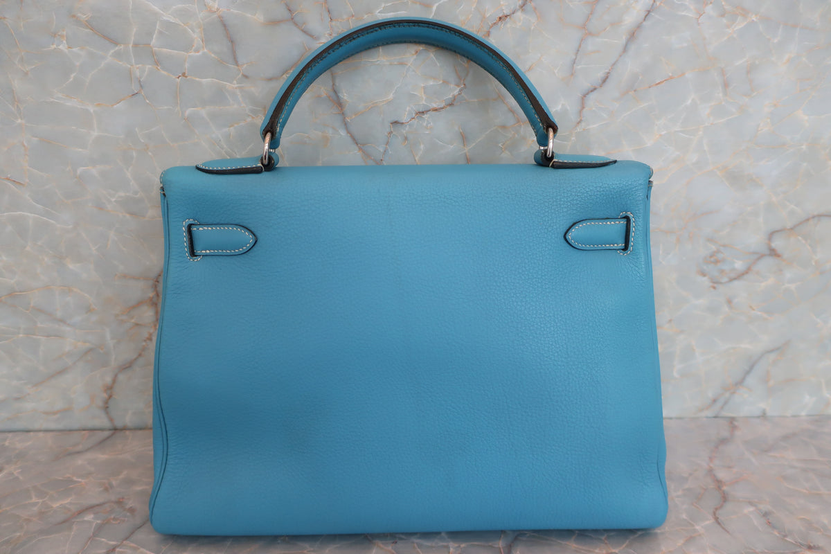 HERMES／エルメス ケリー32 トゴ ブルージーン □C刻印 ショルダーバッグ 600090210 – BRANDSHOP-RESHINE