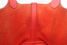 将图片加载到图库查看器,HERMES PICOTIN LOCK PM Clemence leather Rouge pivoine T Engraving Hand bag 800060159
