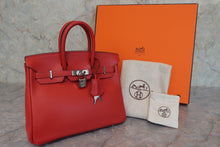 画像をギャラリービューアに読み込む, HERMES/エルメス バーキン25 タデラクト サンギーヌ □R刻印 ハンドバッグ 800090203