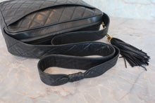 将图片加载到图库查看器,CHANEL/香奈儿 CF 流苏 链条 肩背包 羊皮 Black/Gold hadware(黑色/金色金属) 肩背包 800030141