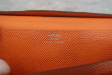Load image into Gallery viewer, HERMES  Bearn Soufflet Epsom leather Mango □P Engraving Wallet 700090114