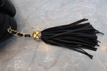 将图片加载到图库查看器,CHANEL/香奈儿 CF 流苏 链条 肩背包 羊皮 Black/Gold hadware(黑色/金色金属) 肩背包 800030141