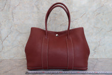 將圖片載入圖庫檢視器 HERMES/エルメス ガーデンパーティPM ネゴンダ ルージュアッシュ □Q刻印 トートバッグ 700090089