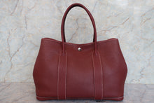 將圖片載入圖庫檢視器 HERMES/エルメス ガーデンパーティPM ネゴンダ ルージュアッシュ □Q刻印 トートバッグ 700090089