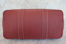 將圖片載入圖庫檢視器 HERMES/エルメス ガーデンパーティPM ネゴンダ ルージュアッシュ □Q刻印 トートバッグ 700090089