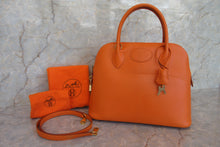 画像をギャラリービューアに読み込む, HERMES/エルメス ボリード31 ヴォーガリバー オレンジ □F刻印 ショルダーバッグ 700030123