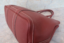 將圖片載入圖庫檢視器 HERMES/エルメス ガーデンパーティPM ネゴンダ ルージュアッシュ □Q刻印 トートバッグ 700090089