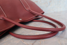 將圖片載入圖庫檢視器 HERMES/エルメス ガーデンパーティPM ネゴンダ ルージュアッシュ □Q刻印 トートバッグ 700090089