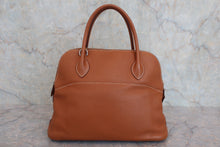 将图片加载到图库查看器,HERMES/BOLIDE 31 Clemence leather Gold □J刻印 Shoulder bag 800060201