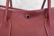 將圖片載入圖庫檢視器 HERMES/エルメス ガーデンパーティPM ネゴンダ ルージュアッシュ □Q刻印 トートバッグ 700090089