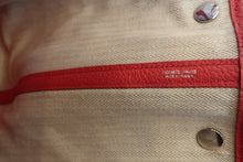 Load image into Gallery viewer, HERMES GARDEN PARTY PM Negonda leather Bougainvillier □N Engraving Tote bag 700120022