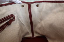 將圖片載入圖庫檢視器 HERMES/エルメス ガーデンパーティPM ネゴンダ ルージュアッシュ □Q刻印 トートバッグ 700090089