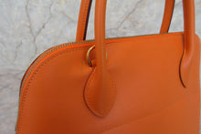 画像をギャラリービューアに読み込む, HERMES/エルメス ボリード31 ヴォーガリバー オレンジ □F刻印 ショルダーバッグ 700030123