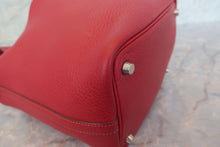 Load image into Gallery viewer, HERMES PICOTIN PM Clemence leather Rouge vif □G Engraving Hand bag 700120009