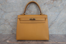 將圖片載入圖庫檢視器 HERMES/エルメス ケリー25 ヴォーエプソン ジョーヌアンブル C刻印 ショルダーバッグ 700070009