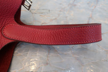 Load image into Gallery viewer, HERMES PICOTIN PM Clemence leather Rouge vif □G Engraving Hand bag 700120009