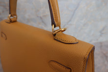 將圖片載入圖庫檢視器 HERMES/エルメス ケリー25 ヴォーエプソン ジョーヌアンブル C刻印 ショルダーバッグ 700070009