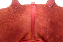 Load image into Gallery viewer, HERMES PICOTIN PM Clemence leather Rouge vif □G Engraving Hand bag 700120009