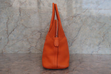 将图片加载到图库查看器,HERMES/BOLIDE 31 Clemence leather Orange □L刻印 Shoulder bag 700110186