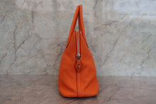 将图片加载到图库查看器,HERMES/BOLIDE 31 Clemence leather Orange □L刻印 Shoulder bag 700110186