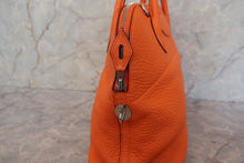 将图片加载到图库查看器,HERMES/BOLIDE 31 Clemence leather Orange □L刻印 Shoulder bag 700110186