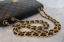 画像をギャラリービューアに読み込む, CHANEL/シャネル 中マトラッセシングルフラップチェーンショルダーバッグ ラムスキン ブラック/ゴールド金具 ショルダーバッグ 700120241