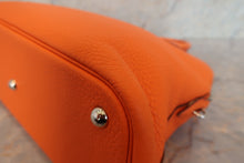 将图片加载到图库查看器,HERMES/BOLIDE 31 Clemence leather Orange □L刻印 Shoulder bag 700110186