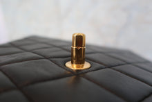 画像をギャラリービューアに読み込む, CHANEL/シャネル 中マトラッセシングルフラップチェーンショルダーバッグ ラムスキン ブラック/ゴールド金具 ショルダーバッグ 700120241