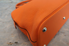 将图片加载到图库查看器,HERMES/BOLIDE 31 Clemence leather Orange □L刻印 Shoulder bag 700110186