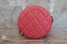 画像をギャラリービューアに読み込む, CHANEL/シャネル マトラッセラウンドチェーンショルダーバッグ ラムスキン ピンク/ゴールド金具 ショルダーバッグ 700060009