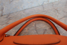 将图片加载到图库查看器,HERMES/BOLIDE 31 Clemence leather Orange □L刻印 Shoulder bag 700110186