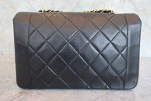 画像をギャラリービューアに読み込む, CHANEL/シャネル ダイアナマトラッセチェーンショルダーバッグ ラムスキン ブラック/ゴールド金具 ショルダーバッグ 800050045