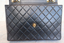 画像をギャラリービューアに読み込む, CHANEL/シャネル 中マトラッセシングルフラップチェーンショルダーバッグ ラムスキン ブラック/ゴールド金具 ショルダーバッグ 700120241