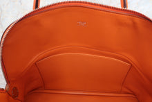 将图片加载到图库查看器,HERMES/BOLIDE 31 Clemence leather Orange □L刻印 Shoulder bag 700110186