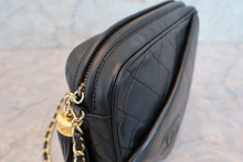 將圖片載入圖庫檢視器 CHANEL/シャネル マトラッセフリンジチェーンショルダーバッグ ラムスキン ブラック/ゴールド金具 ショルダーバッグ 700090096