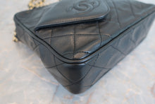 將圖片載入圖庫檢視器 CHANEL/シャネル マトラッセフリンジチェーンショルダーバッグ ラムスキン ブラック/ゴールド金具 ショルダーバッグ 700090096