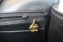 画像をギャラリービューアに読み込む, CHANEL/シャネル 中マトラッセシングルフラップチェーンショルダーバッグ ラムスキン ブラック/ゴールド金具 ショルダーバッグ 700120241