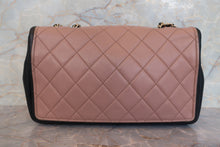 画像をギャラリービューアに読み込む, CHANEL/シャネル マトラッセチェーンショルダーバッグ ラムスキン ピンク/ブラック/ゴールド金具 ショルダーバッグ 800010018