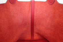 将图片加载到图库查看器,HERMES PICOTIN LOCK MM Clemence leather Rouge garance □H刻印 Hand bag 800030187