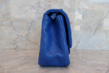 將圖片載入圖庫檢視器 CHANEL/シャネル ミニマトラッセシングルフラップチェーンショルダーバッグ ラムスキン ブルー/シルバー金具 ショルダーバッグ 700060011